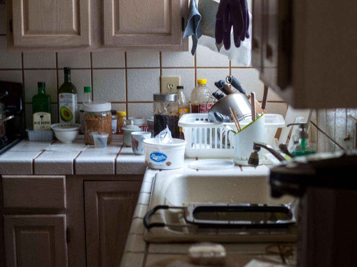 Messy Kitchen