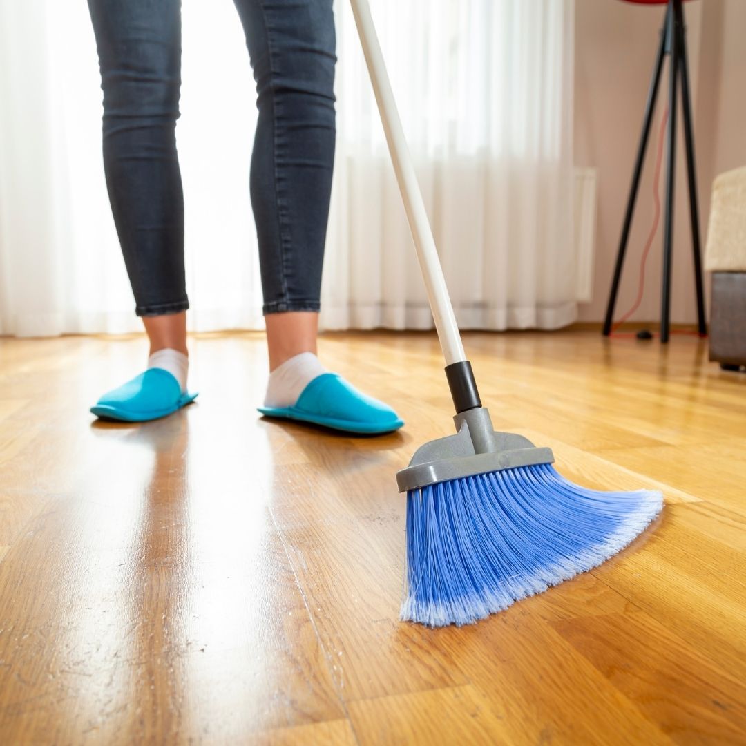 Sweeping floor